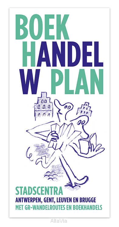 Boek Handel Wandel Plan 9789464360028  Alta Via   Stadsplattegronden Vlaanderen & Brussel
