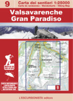ESC-09  Valsavarenche, Gran Paradiso | wandelkaart 1:25.000 9791280163318  Escursionista Carta dei Sentieri 1:25.000  Wandelkaarten Aosta, Gran Paradiso