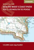 map booklet: South West Coast Path. Plymouth to Poole 1:25.000 9781786312006  Cicerone Press Map Booklets  Meerdaagse wandelroutes, Wandelkaarten West Country