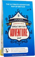 Great British Adventure Map 9781913447120  Ordnance Survey   Landkaarten en wegenkaarten Groot-Brittannië
