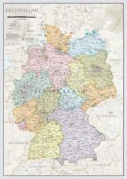wandkaart Duitsland staatkundig 9781913834678  MAPS International Political Classic Maps  Wandkaarten Duitsland