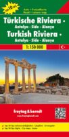 Turkse Riviera: Side | autokaart, wegenkaart 1:150.000 9783707907698  Freytag & Berndt   Landkaarten en wegenkaarten Middellandse Zeekust Turkije