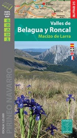 wandelkaart Valles de Belagua y Roncal - Macizo de Larra 1:25.000 9788480909396  Editorial Alpina   Wandelkaarten Spaanse Pyreneeën