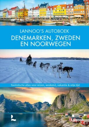 Lannoo's Autoboek Denemarken, Zweden, Noorwegen en IJsland 9789401495370  Lannoo Lannoos Autoboeken  Reisgidsen Scandinavië (& Noordpool)