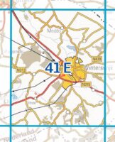41E  Winterswijk topografische wandelkaart 1:25.000 TK25.41E  Kadaster / Geo-Informatie Top. kaarten Gelderland  Wandelkaarten Gelderse IJssel en Achterhoek