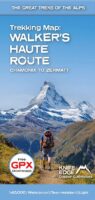Walker's Haute Route: Chamonix to Zermatt Trekking Map 9781912933518  Knife Edge   Meerdaagse wandelroutes, Wandelkaarten Wallis