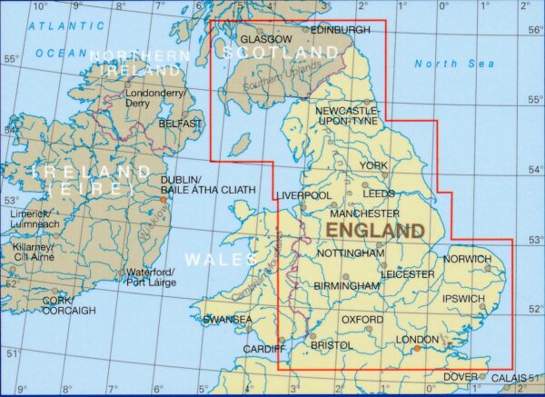 landkaart, wegenkaart Noord-Engeland en Midden-Engeland 1:400.000 9783831774364  Reise Know-How Verlag WMP Polyart  Landkaarten en wegenkaarten Engeland