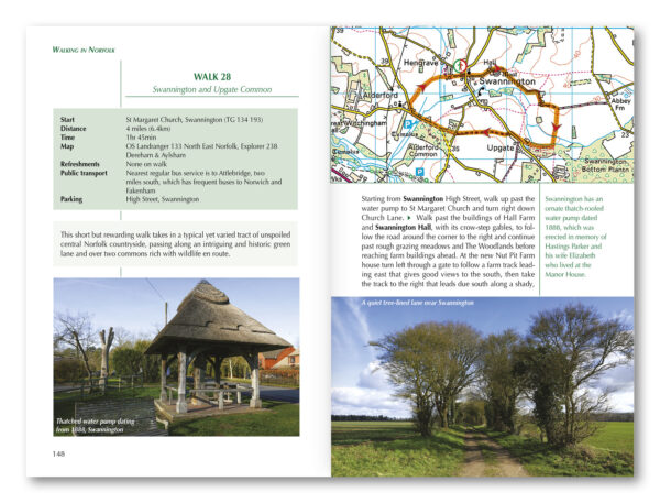 Norfolk, 40 circular coast & country walks | wandelgids 9781786311801  Cicerone Press   Wandelgidsen Oost-Engeland
