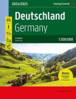 Deutschland, Österreich, Schweiz 1/200.000 9783707922080  Freytag & Berndt Wegenatlassen  Wegenatlassen Duitsland