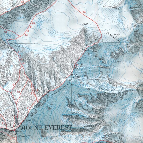 wandelkaart AV-0/02 Mt. Everest - Solo Khumbu [2023]  Alpenverein 9783948256401  AlpenVerein Wandelkaarten Nepal  Wandelkaarten Nepal