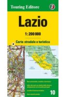 TCI-10  Lazio / Roma 1:200.000 9788836579006  TCI Italië Wegenkaarten  Landkaarten en wegenkaarten Rome, Lazio