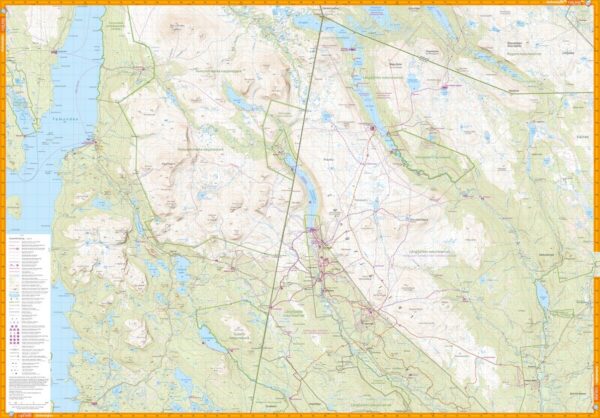 CAL-67  Grövelsjön & Rogen wandelkaart 1:50.000 9789186773328  Calazo Calazo Zweden midden  Wandelkaarten Midden Zweden, Midden-Noorwegen