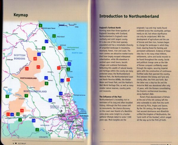 PG-87 Northumberland | wandelgids 9780319092576  Ordnance Survey Pathfinder Guides  Wandelgidsen Noordoost-Engeland