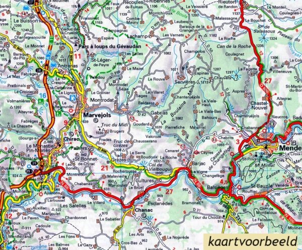 523 Rhône-Alpes | Michelin wegenkaart, autokaart 1:200.000 9782067262263  Michelin Regionale kaarten  Landkaarten en wegenkaarten Ardèche, Drôme, Franse Alpen: noord