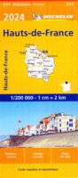 511 Hauts-de-France | Michelin  wegenkaart, autokaart 1:200.000 9782067262393  Michelin Regionale kaarten  Landkaarten en wegenkaarten Picardie, Nord