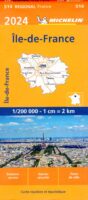 514 Île-de-France | Michelin  wegenkaart, autokaart 1:200.000 9782067262423  Michelin Regionale kaarten  Landkaarten en wegenkaarten Parijs, Île-de-France