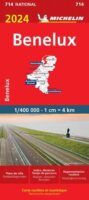 714  Benelux 2024 | Michelin  wegenkaart, autokaart 1:400.000 9782067262577  Michelin Michelinkaarten Jaaredities  Landkaarten en wegenkaarten Benelux