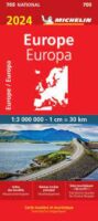 705 Europa 1:3.000.000 - 2024 9782067262713  Michelin Michelinkaarten Jaaredities  Landkaarten en wegenkaarten Europa