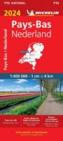 715  Nederland | Michelin  wegenkaart, autokaart 1:400.000 2024 9782067262737  Michelin Michelinkaarten Jaaredities  Landkaarten en wegenkaarten Nederland
