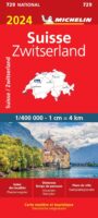 729 Zwitserland 2024 | Michelin  wegenkaart, autokaart 1:400.000 9782067262904  Michelin Michelinkaarten Jaaredities  Landkaarten en wegenkaarten Zwitserland