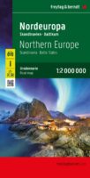 Skandinavien, Nordeuropa  | autokaart, wegenkaart 1:2.000.000 9783707921892  Freytag & Berndt   Landkaarten en wegenkaarten Scandinavië (& Noordpool)