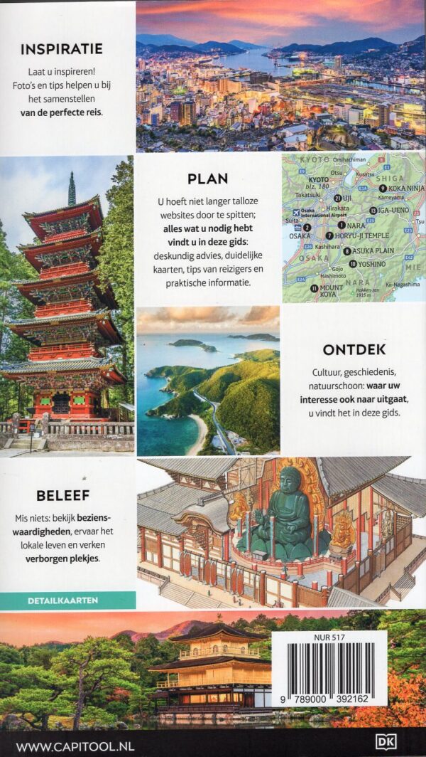 Capitool Japan | reisgids 9789000392162  Capitool Reisgidsen   Reisgidsen Japan