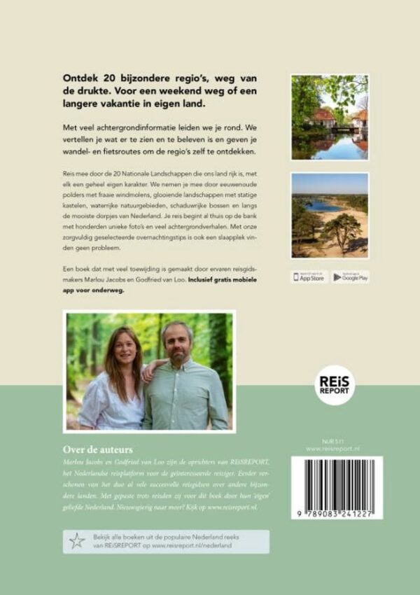 Nederland - Vakantie in eigen land | reisgids 9789083241227 Marlou Jacobs REiSREPORT   Reisgidsen Nederland