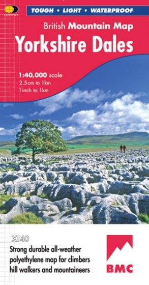 Yorkshire Dales  | wandelkaart 1:40.000 9781851376551  Harvey Maps   Wandelkaarten Noordwest-Engeland