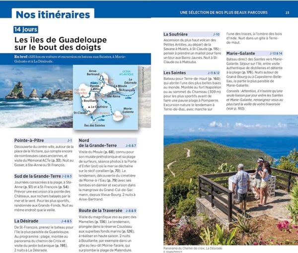 reisgids Guadeloupe | Michelin guide vert 9782067260993  Michelin Guides Verts  Reisgidsen Overig Caribisch gebied