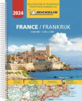 Frankrijk Wegenatlas 1/200.000 spiraalband 2024 / Michelin 9782067261426  Michelin Wegenatlassen  Wegenatlassen Frankrijk
