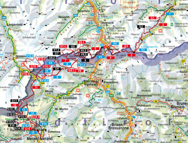 wandelgids Tiroler Höhenweg Rother Wanderführer 9783763345090  Bergverlag Rother RWG  Meerdaagse wandelroutes, Wandelgidsen Tirol, Veneto, Friuli