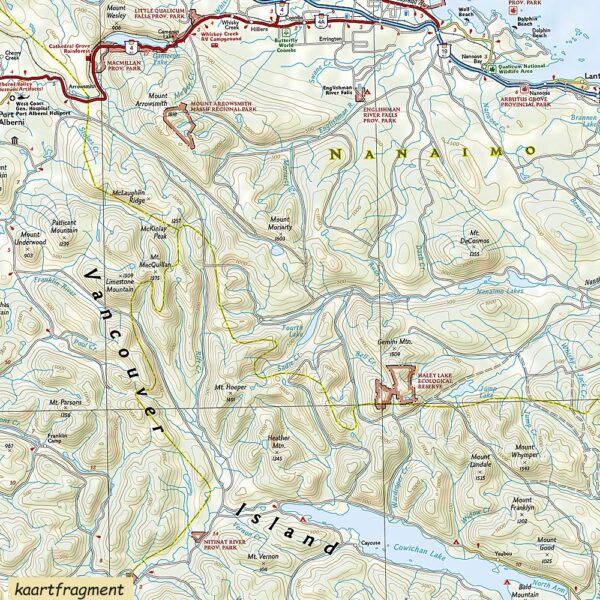 Vancouver Island landkaart, wegenkaart 1:250.000 9783831774258  Reise Know-How Verlag WMP, World Mapping Project  Landkaarten en wegenkaarten Vancouver en British Columbia