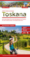 Toscane fietskaart 1:150.000 9783969901823  ADFC / BVA Radtourenkarten 1:150.000  Fietskaarten Toscane, Florence