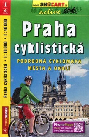 Praag | stadsplattegrond, fietskaart 9788072246519  SHOCart   Fietskaarten, Stadsplattegronden Tsjechië