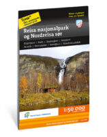 CAL-10 Reisa nationalpark wandelkaart 1:50.000 9789188335401  Calazo Calazo Noorwegen noord  Wandelkaarten Noors Lapland