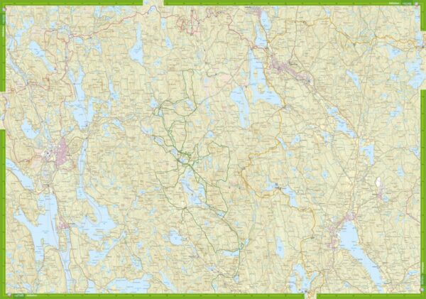 CAL-106  Örebro, Nora & norra Kilsbergen wandelkaart 1:50.000 9789188779144  Calazo Calazo Zweden midden  Wandelkaarten Midden Zweden, Zuid-Zweden
