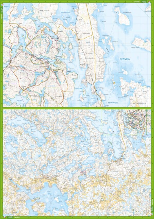 CAL-044  Repovesi Mäntyharju wandelkaart 1:50.000 9789189079021  Calazo Calazo Finland Zuid  Wandelkaarten Zuid-Finland en Midden-Finland