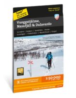 CAL-052  Vuoggatjålme, Nasafjäll & Dalavardo wandelkaart 1:50.000 9789189079762  Calazo Calazo Zweeds Lapland  Wandelkaarten Zweeds-Lapland (Norrbottens Län)