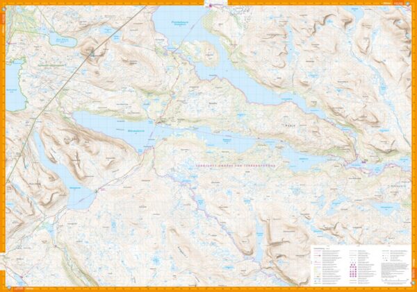 CAL-050  Pieskehaure, Miekak & Jäkkvik wandelkaart 1:50.000 9789189079779  Calazo Calazo Zweeds Lapland  Wandelkaarten Zweeds-Lapland (Norrbottens Län)