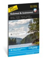 CAL-37  Kolovesi & Joutenvesi wandelkaart 1:25.000 9789189541276  Calazo Calazo Finland Zuid  Wandelkaarten, Watersportboeken Zuid-Finland en Midden-Finland
