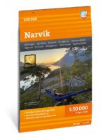 CAL-21  Narvik turkart  wandelkaart 1:50.000 9789189541467  Calazo Calazo Noorwegen noord  Wandelkaarten Noors Lapland