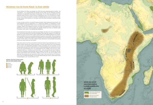 Atlas van de Homo Sapiens 9789464710915 Telmo Pievani, Valéry Zeitoun Noordboek   Historische reisgidsen, Landeninformatie Wereld als geheel