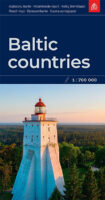 Baltische Staten | wegenkaart 1:700.000 9789984074085  Jana Seta   Landkaarten en wegenkaarten Baltische Staten en Kaliningrad