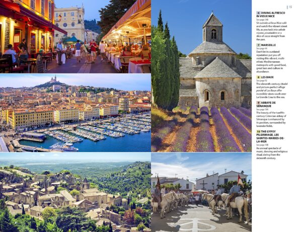 Rough Guide Provence + the Cote d Azur 9781839058028  Rough Guide Rough Guides  Reisgidsen Côte d’Azur, Provence, Marseille, Camargue