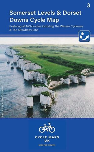 Cycle Map 03 Somerset Levels & Dorset Downs  1:100.000 9781904207788  Cordee Cycle Maps UK  Fietskaarten West Country
