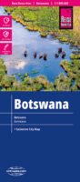 Botswana landkaart, wegenkaart 1:1.000.000 9783831772773  Reise Know-How Verlag WMP, World Mapping Project  Landkaarten en wegenkaarten Botswana