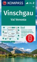 Kompass wandelkaart KP-52 Vinschgau/Val Venosta 1:50.000 9783991540533  Kompass Wandelkaarten Kompass Zuid-Tirol, Dolomieten  Wandelkaarten Zuid-Tirol, Dolomieten
