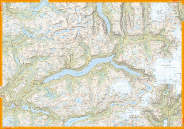 CAL-078  Sunnfjord, Jølster & Førde wandelkaart 1:50.000 9789189371590  Calazo Calazo Noorwegen midden  Wandelkaarten Midden-Noorwegen