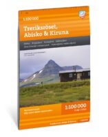 Treriksröset, Abisko & Kiruna wandelkaart 1:100.000 9789189880115  Calazo Calazo Zweden midden  Wandelkaarten Midden Zweden
