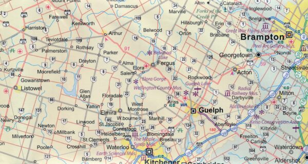 ITM Toronto (1:12.500) and Southern Ontario 1:600.000 | stadsplattegrond, autokaart 9781771298056  International Travel Maps   Landkaarten en wegenkaarten, Stadsplattegronden Toronto, Ontario & Canadese Midwest